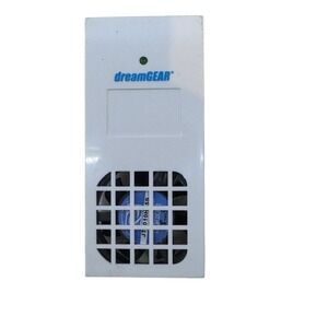 dreamGEAR External Cooling‎ Fan for Video Game Console White with 2 USB Ports